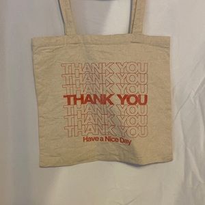 Thank You tote bag